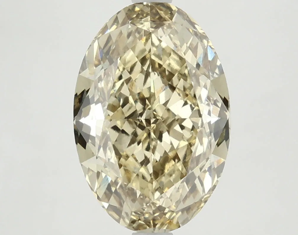 DovEggs 4.690ct Oval F.V.Yellow VVS2-LAB GROWN DIAMOND-LKJ13A19