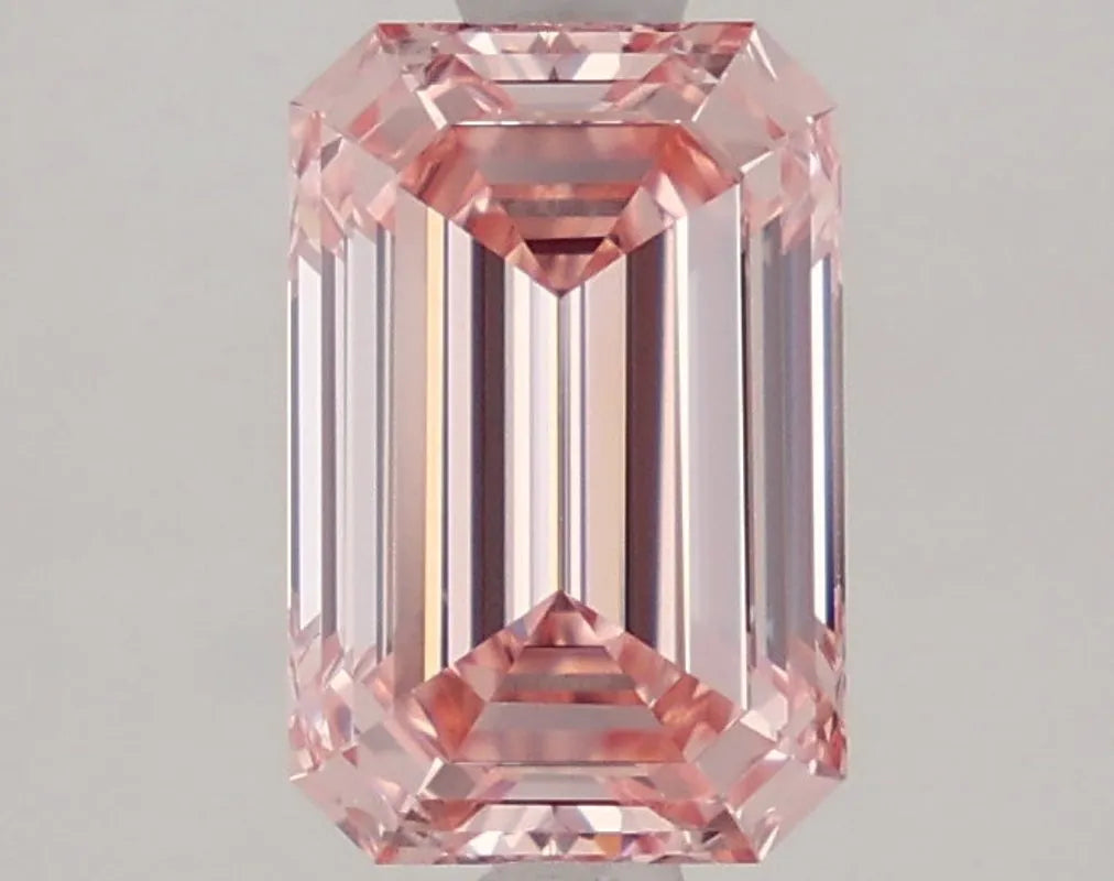 DovEggs 1.600ct Emerald F.I.Pink VVS2-LAB GROWN DIAMOND-LKG03A19