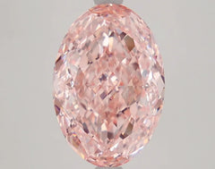 DovEggs 4.520ct Oval F.I.Pink VVS2-LAB GROWN DIAMOND-LFE75A15