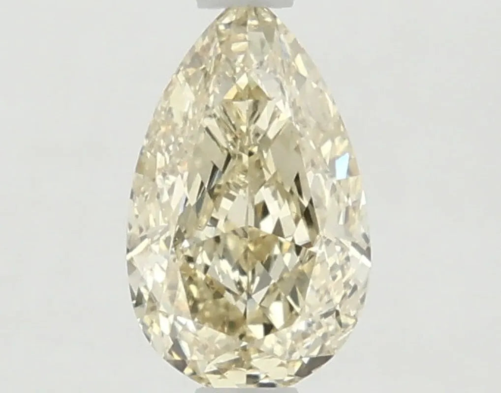 DovEggs 1.090ct Pear F.I.Yellow VS2-LAB GROWN DIAMOND-LKJ08A67