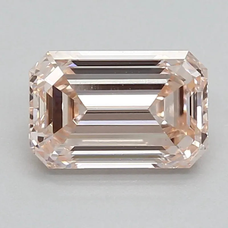 DovEggs 1.030ct Emerald F.Brow.Pink VS1-LAB GROWN DIAMOND-LKP81A60