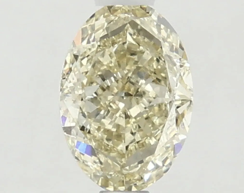 DovEggs 1.000ct Oval F.V.Yellow VS1-LAB GROWN DIAMOND-LKF05A40