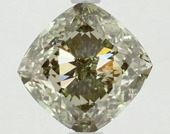 DovEggs 2.190ct Cushion F.V.Green VS1-LAB GROWN DIAMOND-LEP193A6