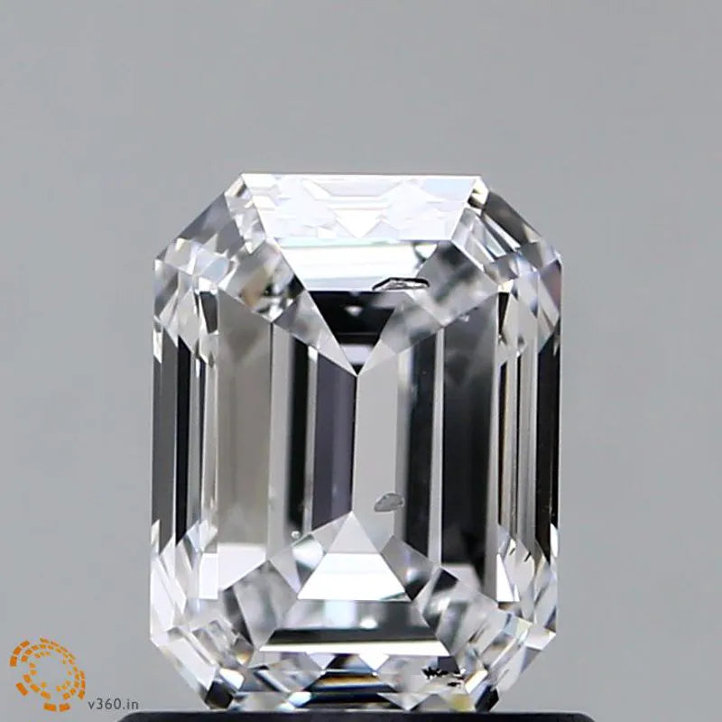 DovEggs 1.010ct Emerald D SI1-LAB GROWN DIAMOND-LGJP4
