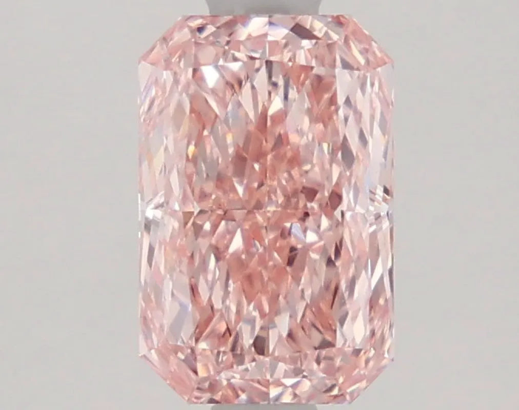 DovEggs 1.290ct Radiant F.I.Pink VS1-LAB GROWN DIAMOND-LHG38K14