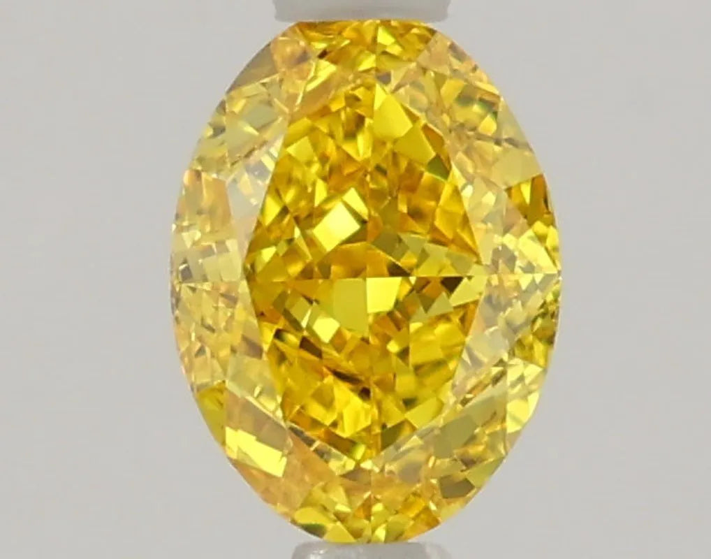 DovEggs 1.180ct Oval F.V.Yellow VVS2-LAB GROWN DIAMOND-LSJ03B1