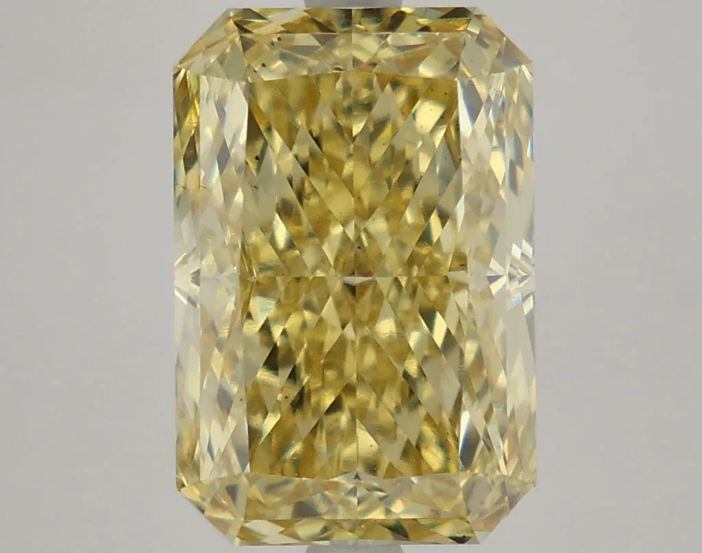 DovEggs 5.550ct Radiant F.I.Yellow VS2-LAB GROWN DIAMOND-LKJ09A9