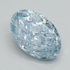 DovEggs 2.030ct Oval F.V.Blue SI1-LAB GROWN DIAMOND-LFN05A7