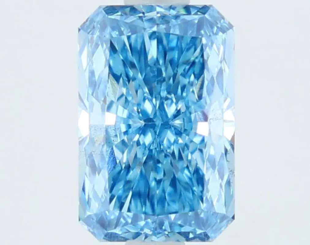 DovEggs 1.400ct Radiant F.V.Blue SI1-LAB GROWN DIAMOND-LFP07B204