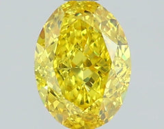 DovEggs 1.170ct Oval F.V.Yellow VS1-LAB GROWN DIAMOND-LSJ03B6