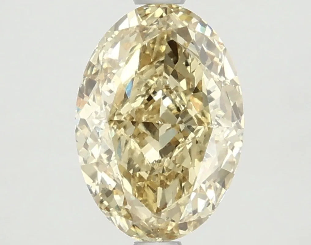 DovEggs 2.000ct Oval F.I.Yellow VS1-LAB GROWN DIAMOND-LKF03A16