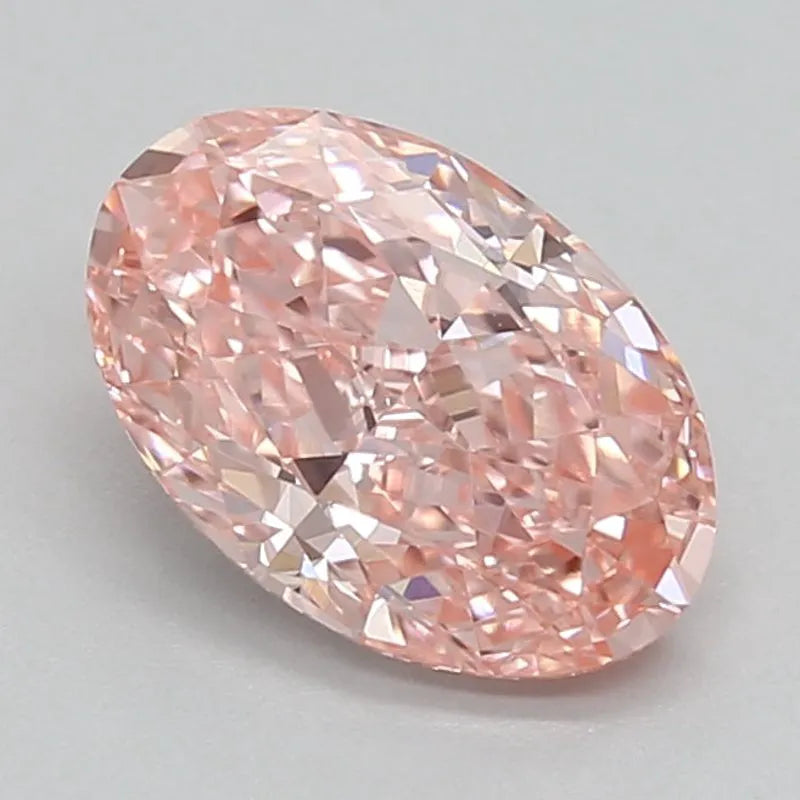 DovEggs 0.990ct Oval F.V.Pink VS1-LAB GROWN DIAMOND-LEK69A6