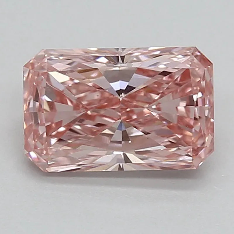 DovEggs 0.970ct Radiant F.V.Pink VS1-LAB GROWN DIAMOND-LEF75A19