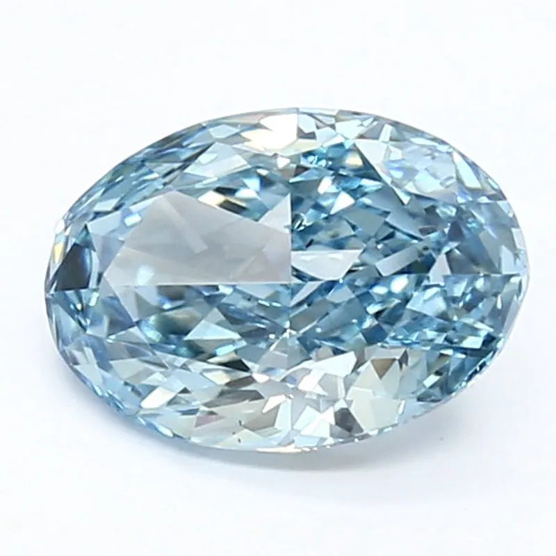 DovEggs 1.550ct Oval F.V.Blue VS1-LAB GROWN DIAMOND-LET98H4
