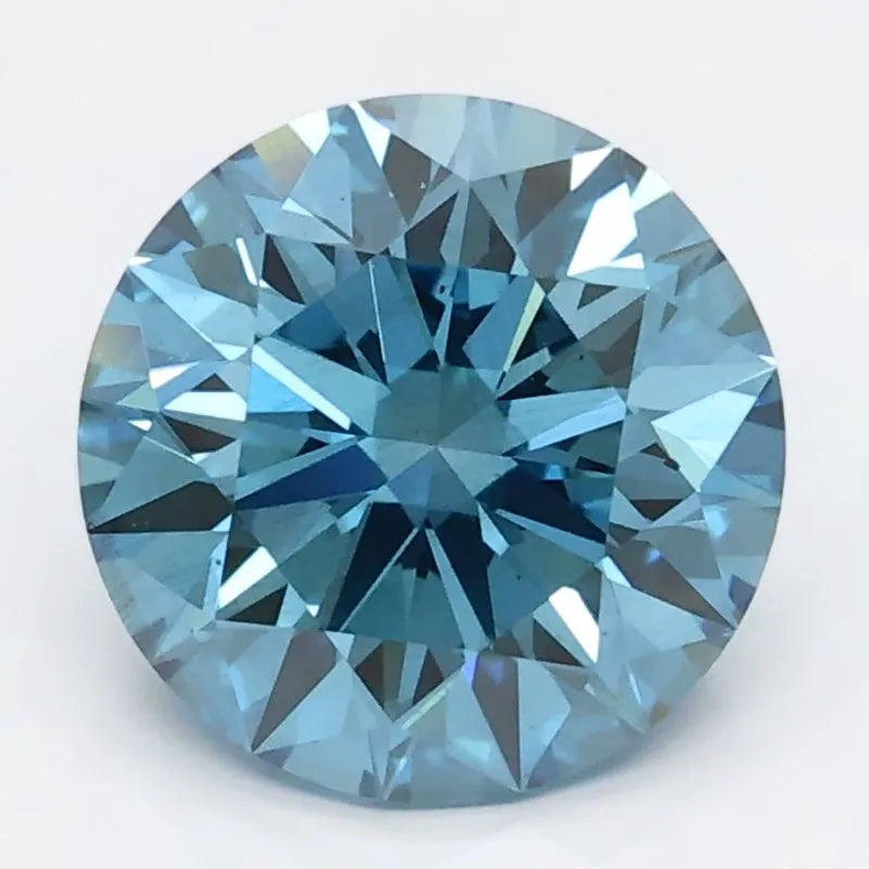 DovEggs 2.090ct Round Blue VS1-LAB GROWN DIAMOND-LGS410523
