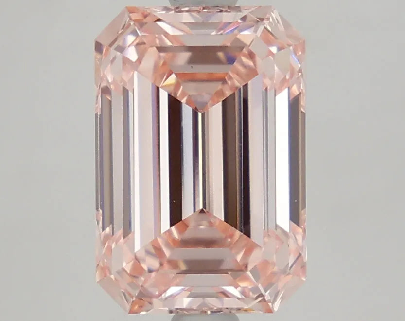 DovEggs 3.010ct Emerald F.I.Pink VVS2-LAB GROWN DIAMOND-LFD20A47