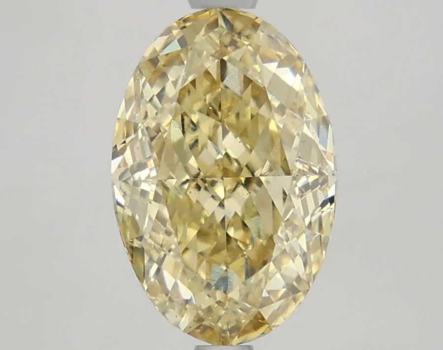 DovEggs 3.030ct Oval F.I.Yellow VS2-LAB GROWN DIAMOND-LKJ11A28