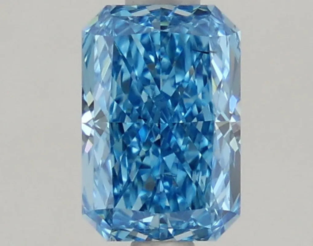DovEggs 0.980ct Radiant F.V.Blue SI1-LAB GROWN DIAMOND-LEI12C202