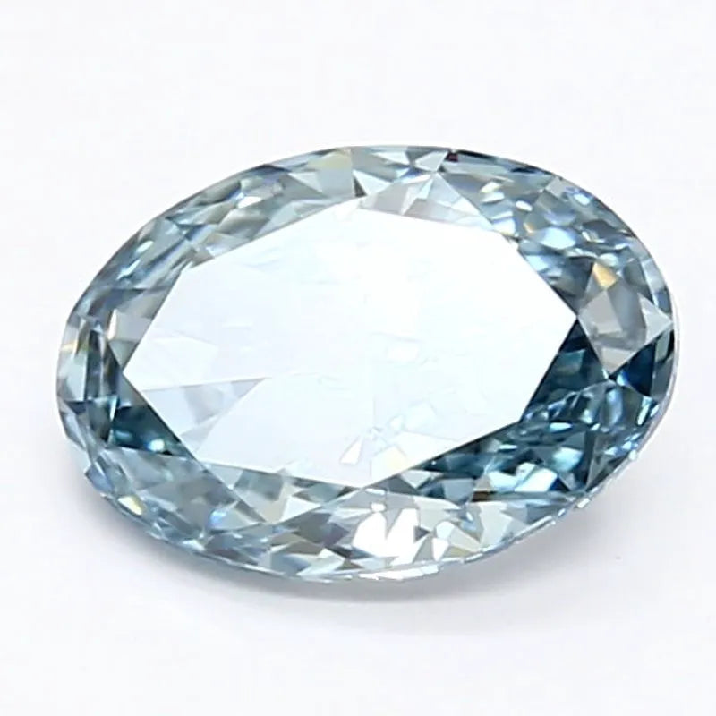 DovEggs 1.100ct Oval F.V.Blue VS1-LAB GROWN DIAMOND-LGS301685