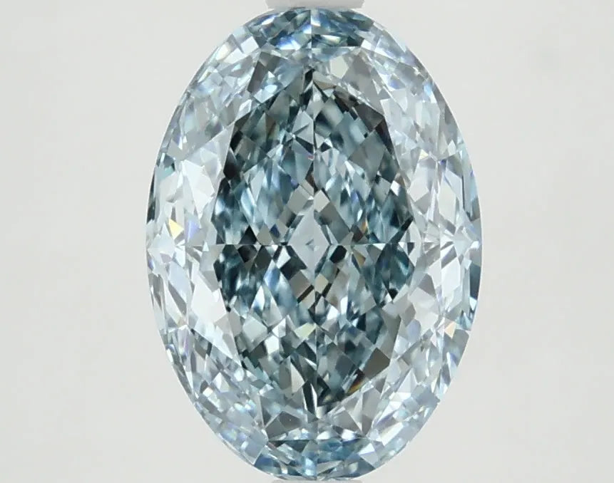 DovEggs 2.650ct Oval F.V.Blue VVS2-LAB GROWN DIAMOND-LHD27A6