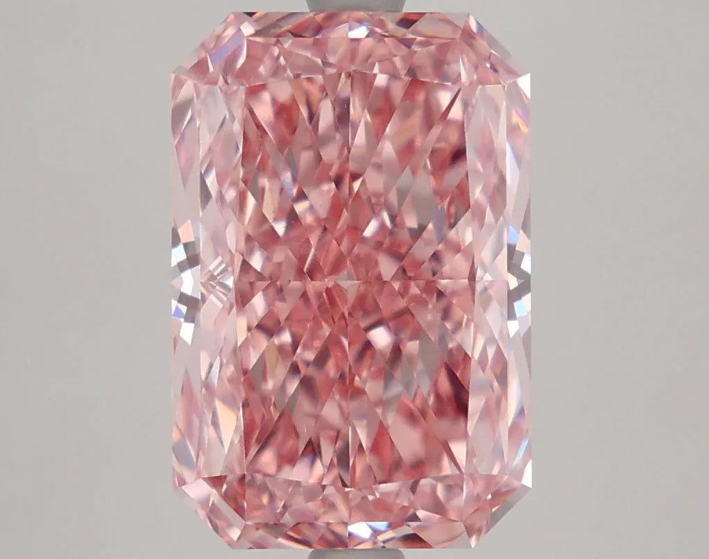 DovEggs 4.650ct Radiant F.V.Pink VVS2-LAB GROWN DIAMOND-LFD36A2