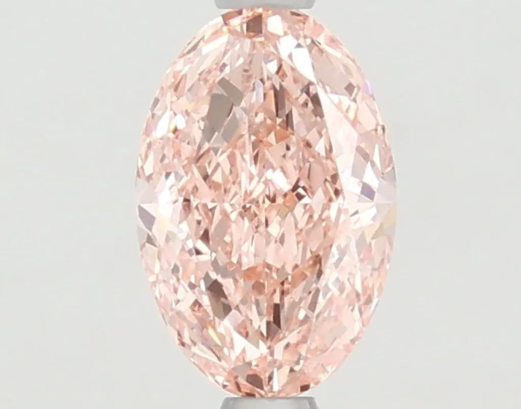 DovEggs 0.950ct Oval F.V.Pink VS1-LAB GROWN DIAMOND-LHD91A12