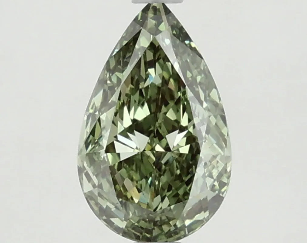 DovEggs 1.160ct Pear F.V.Green VS1-LAB GROWN DIAMOND-LHD34A54