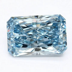DovEggs 2.130ct Radiant F.V.Blue SI1-LAB GROWN DIAMOND-LET99B206