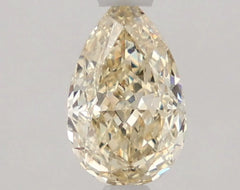 DovEggs 1.100ct Pear F.L.Yellow VVS2-LAB GROWN DIAMOND-LKJ03A13