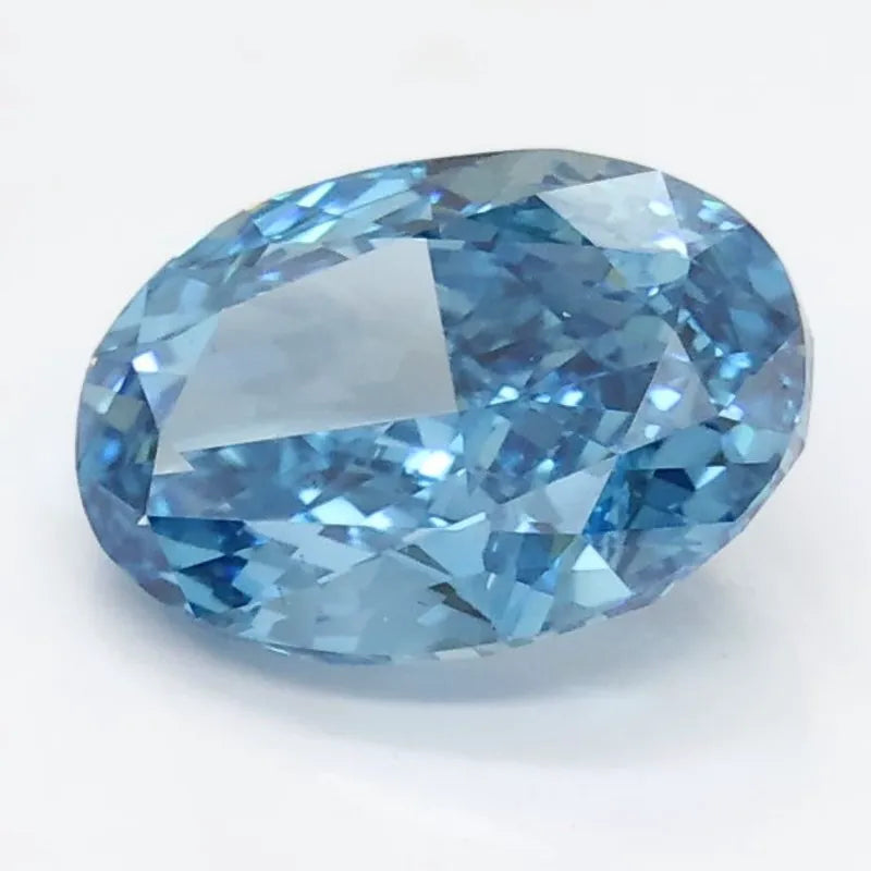 DovEggs 1.890ct Oval F.V.Blue VS2-LAB GROWN DIAMOND-LET134F8