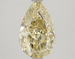 DovEggs 2.670ct Pear F.I.Yellow VS1-LAB GROWN DIAMOND-LKJ04A44