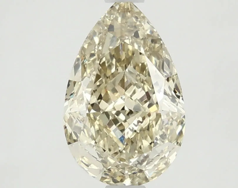 DovEggs 2.080ct Pear F.V.Yellow VS1-LAB GROWN DIAMOND-LKF04A80