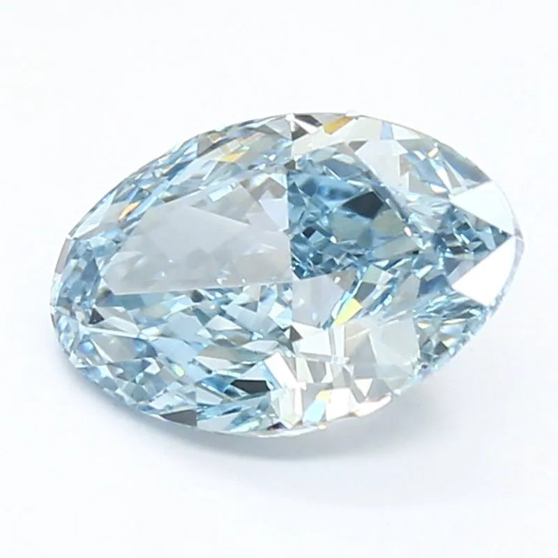 DovEggs 1.980ct Oval F.V.Blue VS1-LAB GROWN DIAMOND-LHG32D2