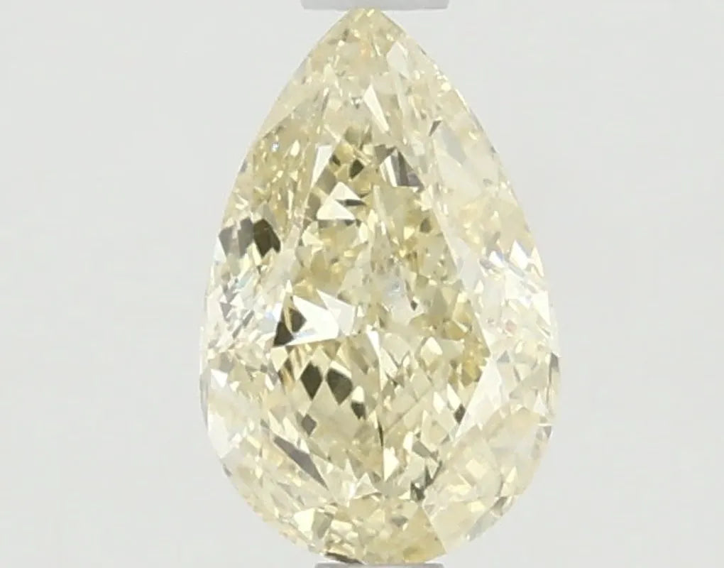 DovEggs 0.980ct Pear F.V.Yellow VS2-LAB GROWN DIAMOND-LKJ10A86