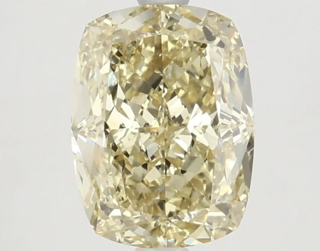 DovEggs 3.370ct Cushion F.I.Yellow VVS2-LAB GROWN DIAMOND-LKJ10A40