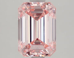 DovEggs 2.050ct Emerald F.I.Pink VVS2-LAB GROWN DIAMOND-LKP79A78