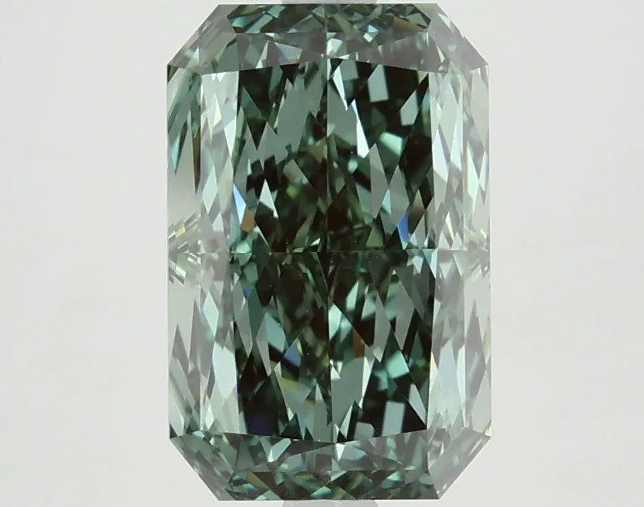 DovEggs 3.670ct Radiant F.V.Green VS1-LAB GROWN DIAMOND-LFE90A16