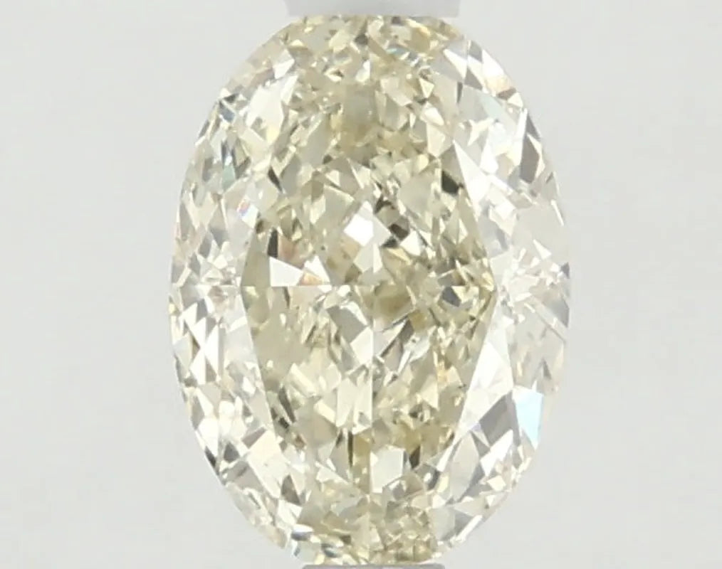 DovEggs 1.110ct Oval F.V.Yellow VS2-LAB GROWN DIAMOND-LKF03A24