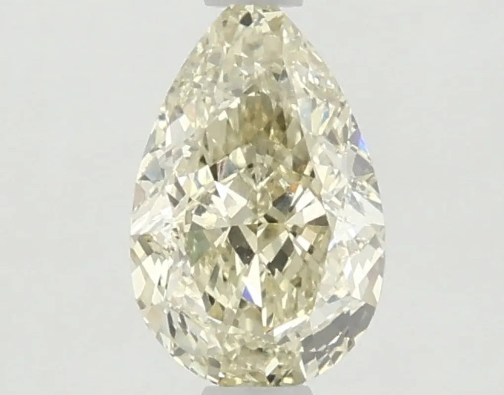DovEggs 1.140ct Pear F.V.Yellow VS2-LAB GROWN DIAMOND-LKF03A93