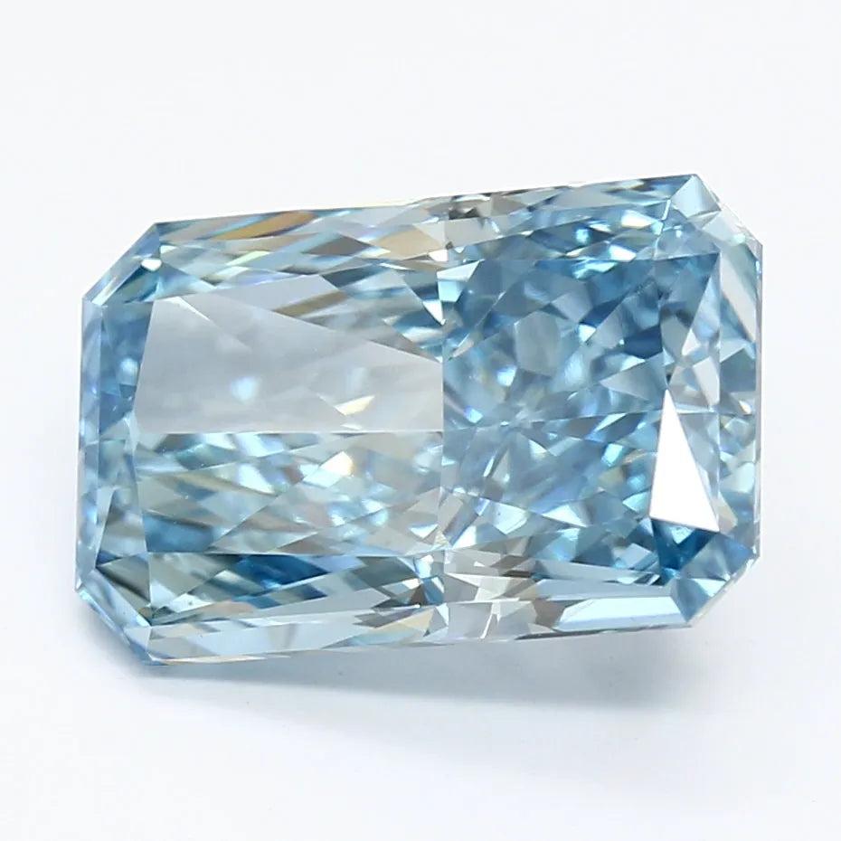 DovEggs 4.550ct Radiant F.V.Blue VS2-LAB GROWN DIAMOND-LHG30KV1