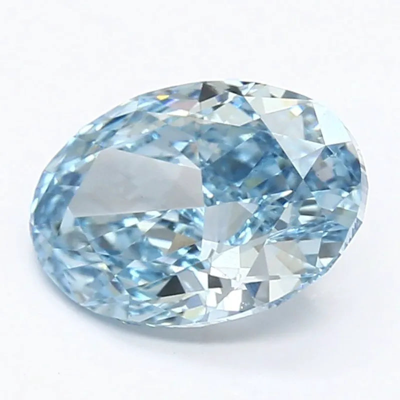 DovEggs 1.740ct Oval F.V.Blue VS1-LAB GROWN DIAMOND-LET112J5