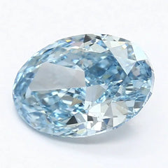 DovEggs 1.740ct Oval F.V.Blue VS1-LAB GROWN DIAMOND-LET112J5