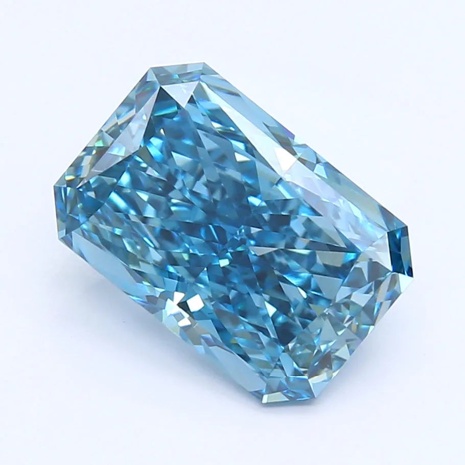 DovEggs 1.990ct Radiant F.V.Blue VS1-LAB GROWN DIAMOND-LEF125A24