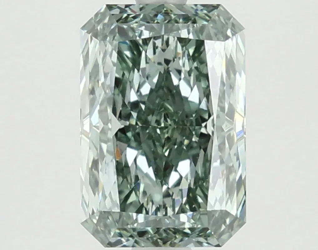 DovEggs 2.010ct Radiant F.V.Green VS1-LAB GROWN DIAMOND-LKH01A18
