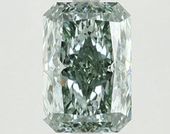 DovEggs 2.010ct Radiant F.V.Green VS1-LAB GROWN DIAMOND-LKH01A18