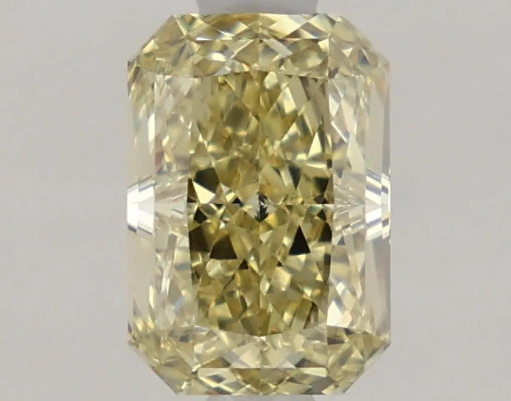 DovEggs 1.130ct Radiant F.Yellow VVS2-LAB GROWN DIAMOND-LKF04A35