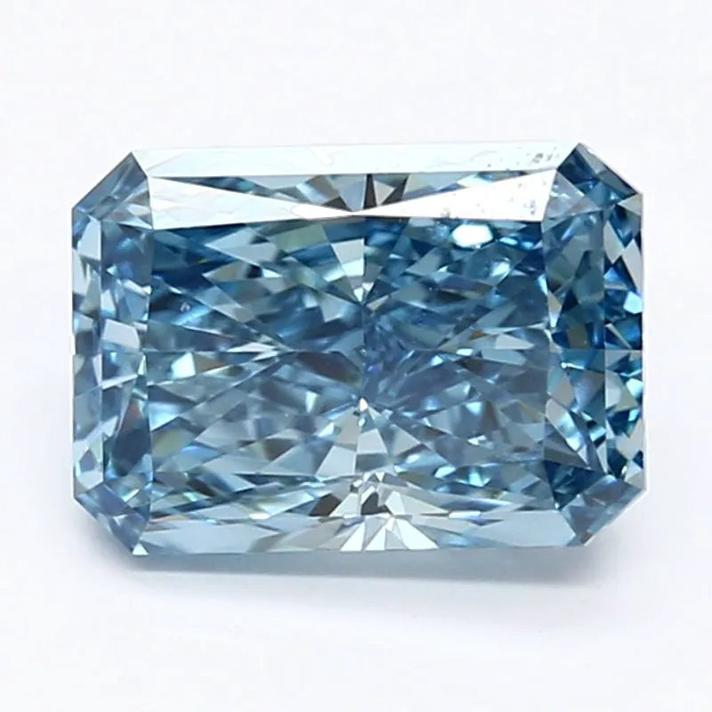 DovEggs 1.920ct Radiant F.V.Blue VS1-LAB GROWN DIAMOND-LET88E4