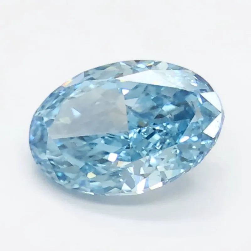 DovEggs 1.330ct Oval F.V.Blue VS2-LAB GROWN DIAMOND-LFE03A110