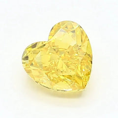 DovEggs 1.210ct Heart F.V.Yellow VVS2-LAB GROWN DIAMOND-LSF02E3