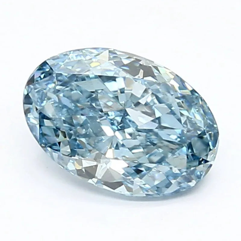 DovEggs 1.390ct Oval F.V.Blue VS1-LAB GROWN DIAMOND-LET98E9
